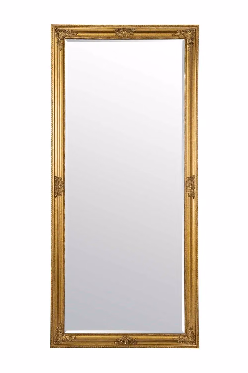 MirrorOutlet Austen Elegant Full Length Wall Mirror in Gold, W/H: 73 x 160 cm – 2
