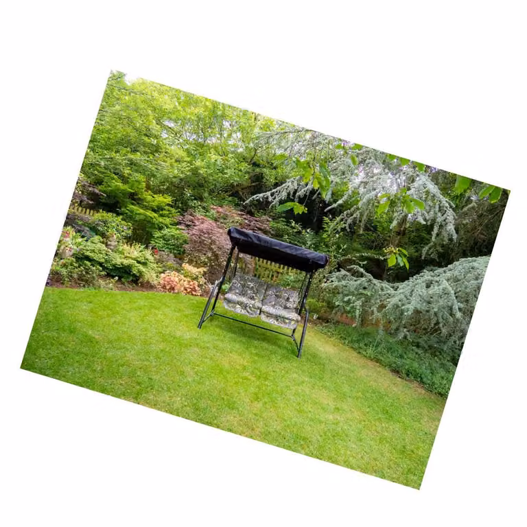 Glendale Garden & Leisure Ltd Vienna 2-Person Floral Hammock in Tropical Grey