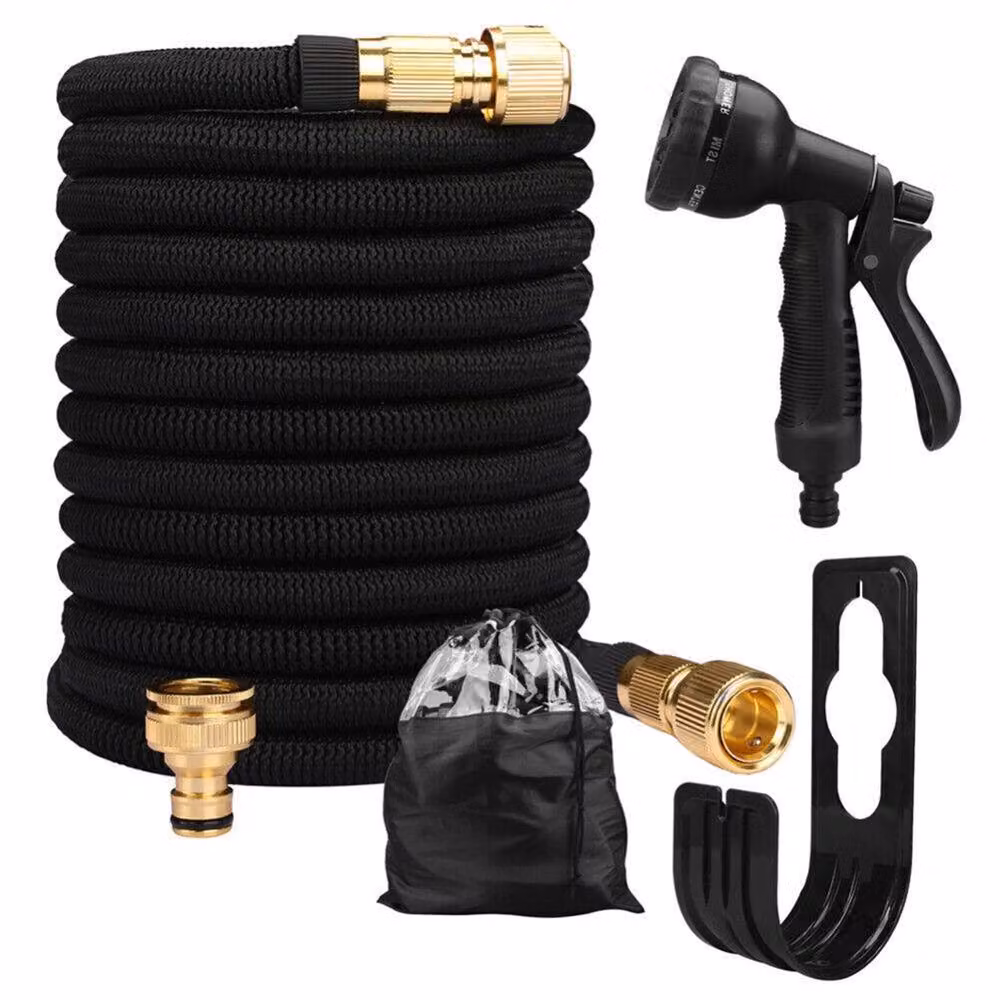 Nordara Heavy Duty Expandable Garden Hose Pipe, Black, 50ft – 2