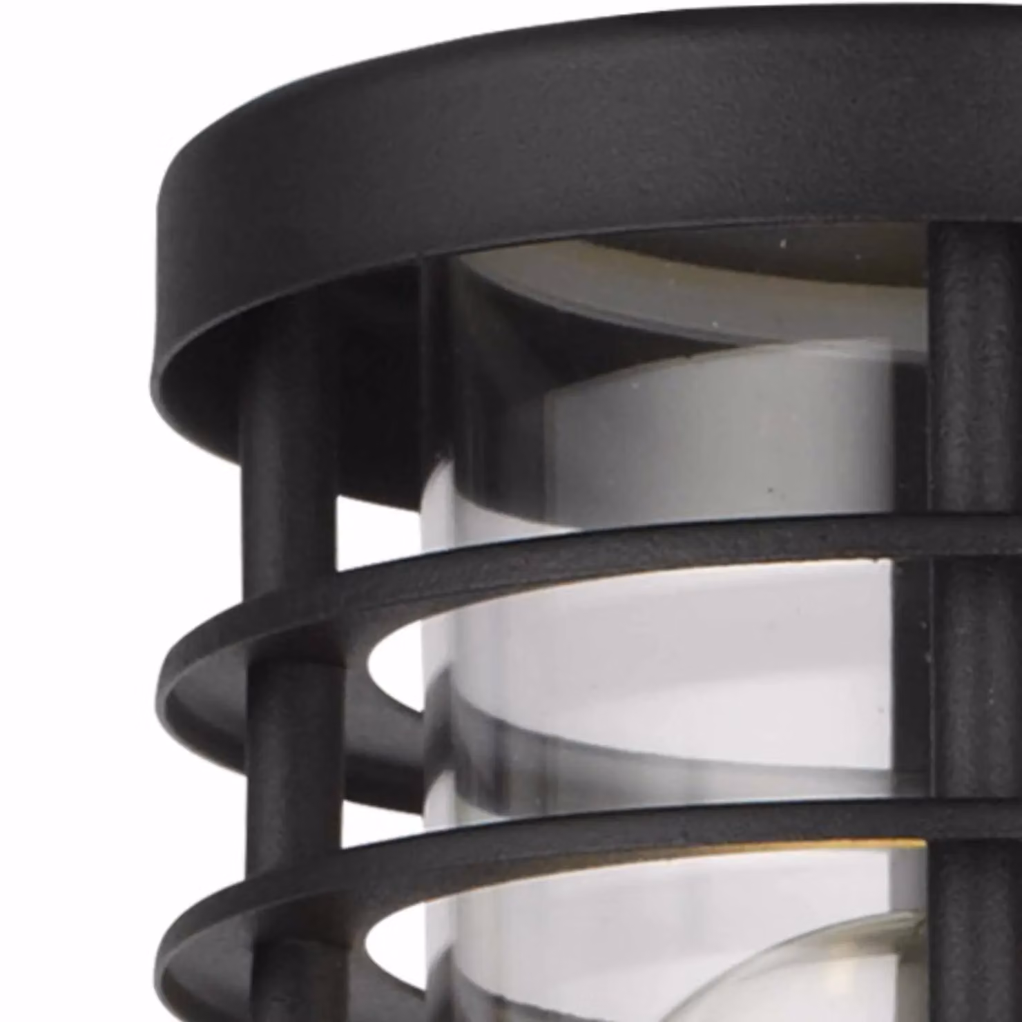 First Choice Lighting Bloom Black IP44 Outdoor Motion Sensor Wall Light – 3