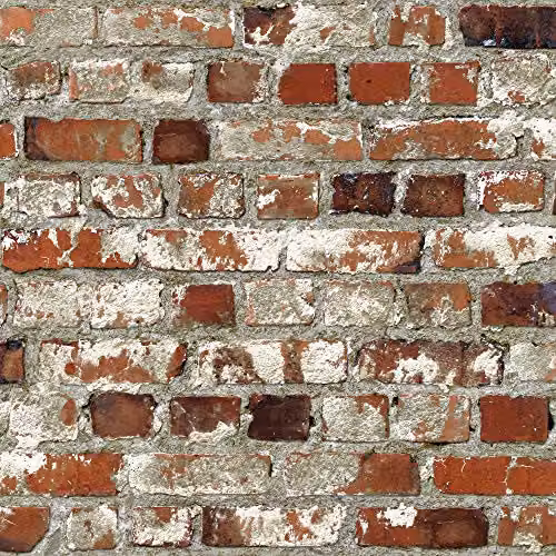 Hill Interiors Loft Brick Adhesive Wallpaper in Beige – 1
