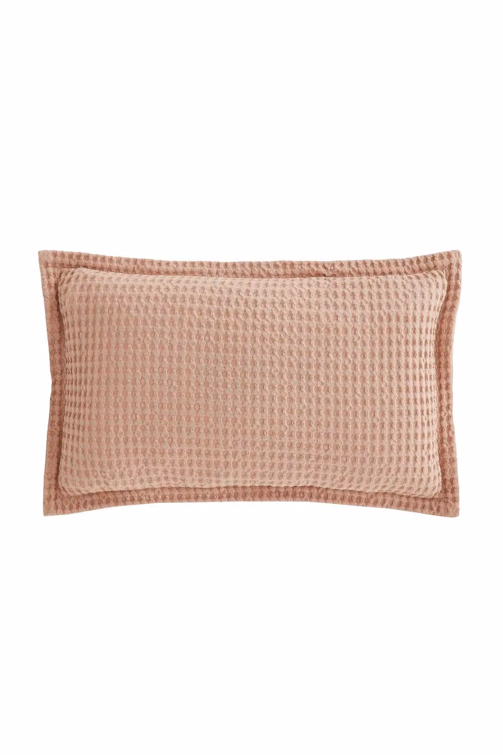 Pineapple Elephant Jaipur Chunky Waffle Cotton Cushion in Pink, W: 30 cm, H: 50 cm – 2