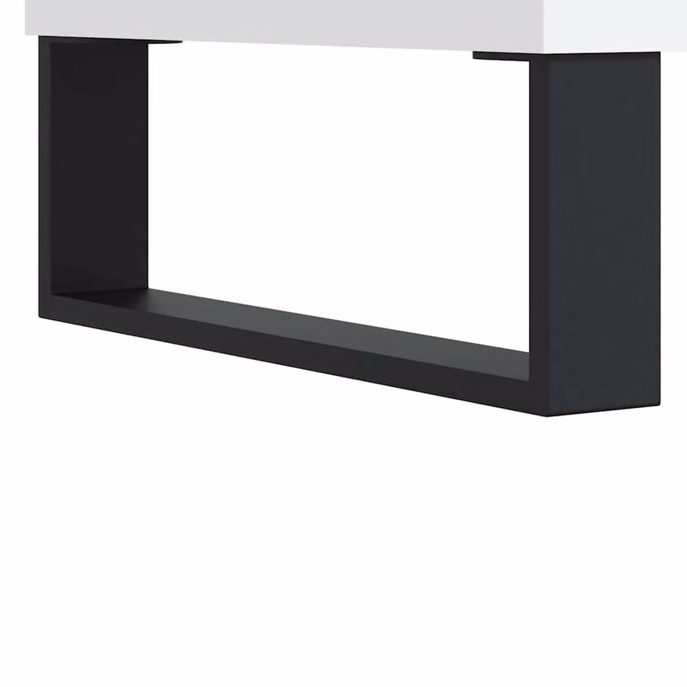 Berkfield Home White Modern Sideboard W/D/H: 104 x 35 x 70 cm – 3