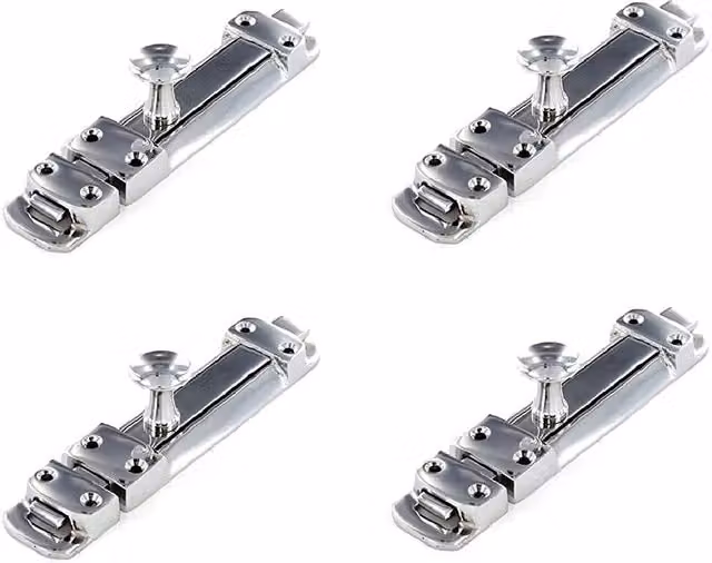 Golden Grace Silver Door Add Lock with Screws