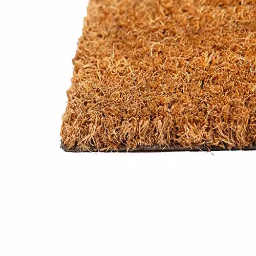 Nicola Spring Coir Step Mats, Pack of 2, Brown, W: 60 cm, D: 20 cm, H: 1.5 cm – 4