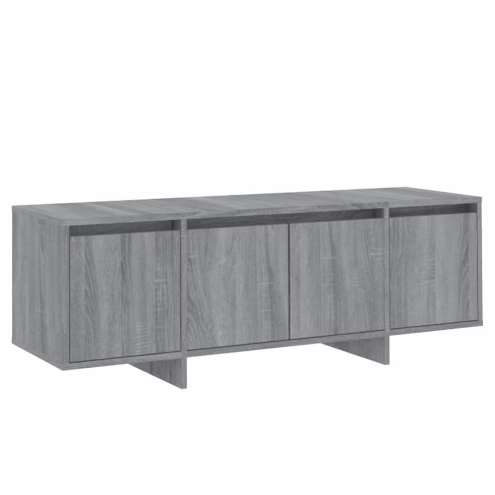 Berkfield Home TV Cabinet in Grey Sonoma, W/D/H: 120 x 30 x 40.5 cm – 2
