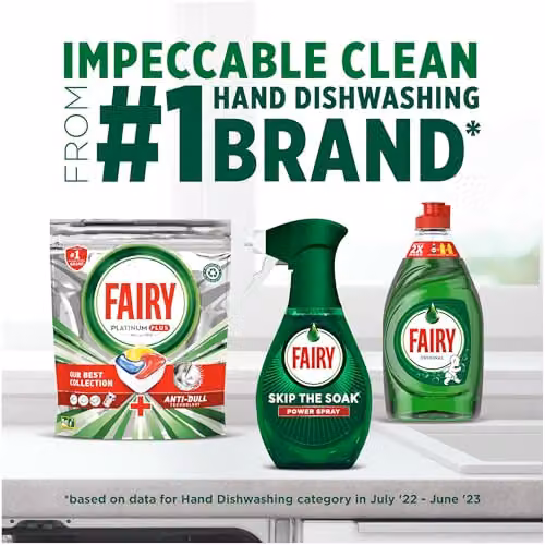 Fairy Skip the Soak Dish Power Spray Green Fresh 720 ml – 7