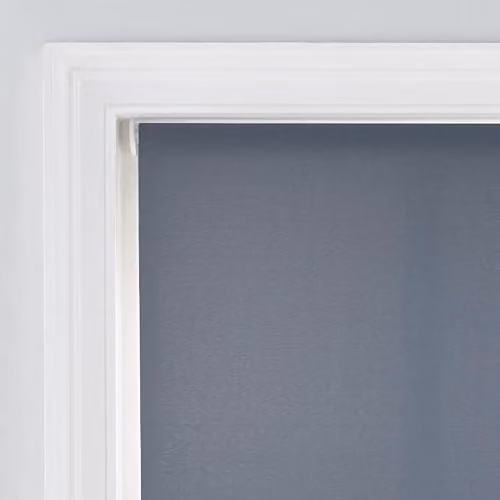 A.Unique Home Trimmable Square Eyelet Roller Blind in Charcoal Grey, W: 60 cm, H: 170 cm – 2