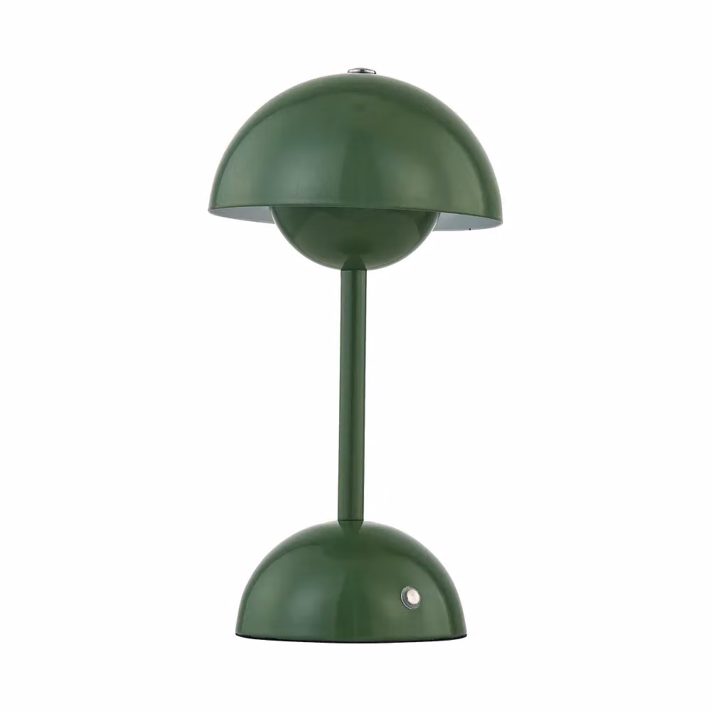 First Choice Lighting Eleanor Sage Green LED Rechargeable Touch Table Lamps Twin Pack – 2