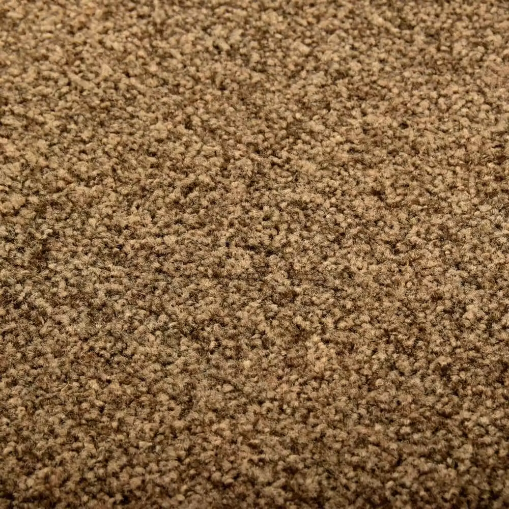 Berkfield Home Washable Non-Slip Brown Coir and PVC Doormat, W: 60 cm, D: 90 cm – 3