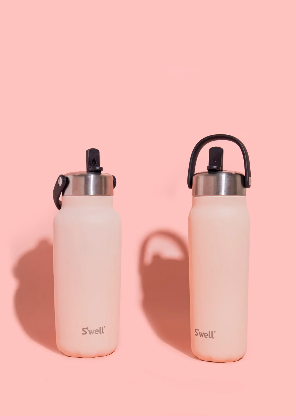 S'well Recycled Stainless Steel Explorer Bottle with Straw Lid, Pink, 700ml – 7