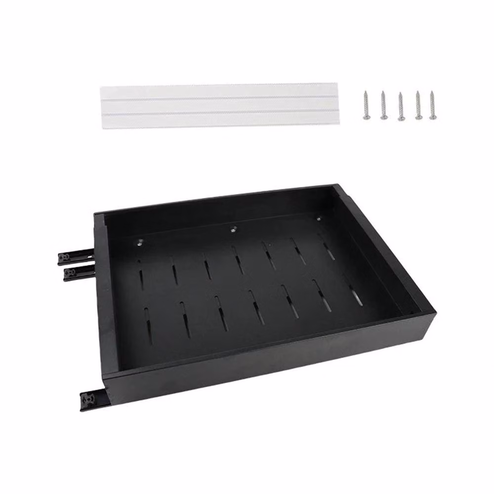 Nordara Black Extendable Slide Out Kitchen Cabinet Organizer Drawer W/D/H: 100 x 100 cm – 2