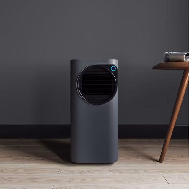 Ometa Monobloc Air Conditioner AC Unit in Black, W/D/H: 36 x 36 x 36 cm
