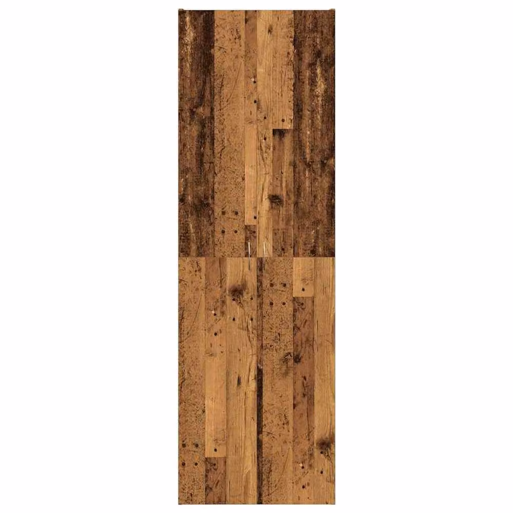 Berkfield Home Old Wood Highboard in Brown, W/D/H: 60 x 32 x 190 cm – 3