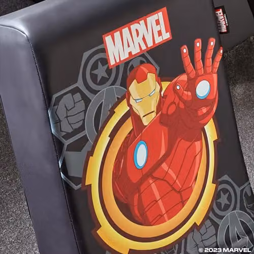 X Rocker Marvel Gold Floor Rocker Gaming Chair for Children – 3