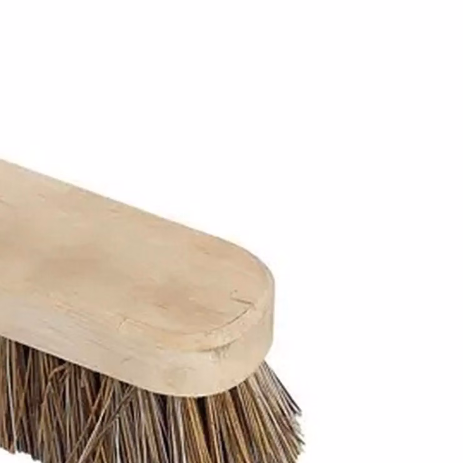 Universal Textiles 9 inch Wooden Deck Scrub Head in Brown and Multicolour – 2