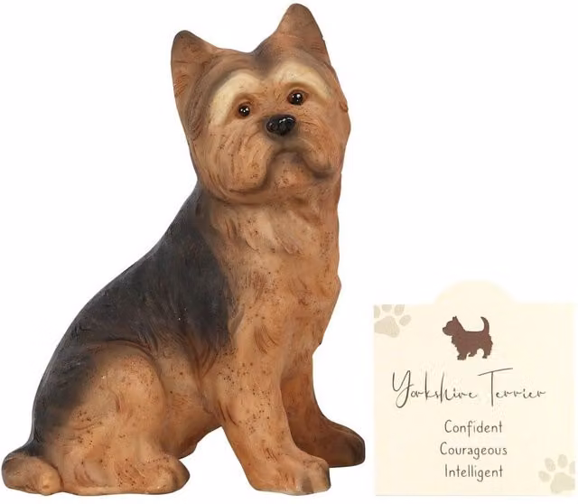 Something Different Brown Yorkshire Terrier Resin Ornament
