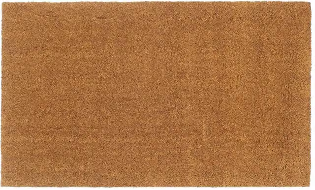 Berkfield Home Brown Tufted Coir Door Mat, W: 90 cm, D: 150 cm