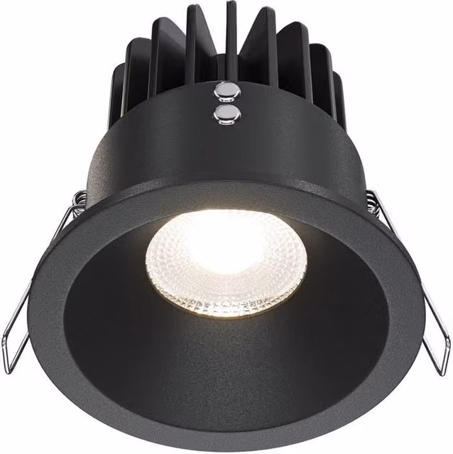 Netlighting Zoom Outdoor Recessed LED Downlight, Black, Dimmable, 4000K, 930lm, IP65