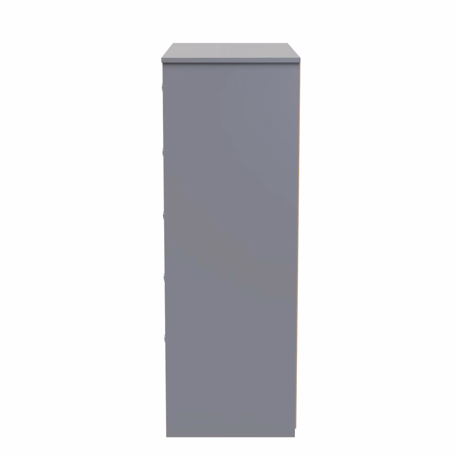Stowe 5 Drawer Chest in Dark Grey Matt Finish, Ready Assembled – 2