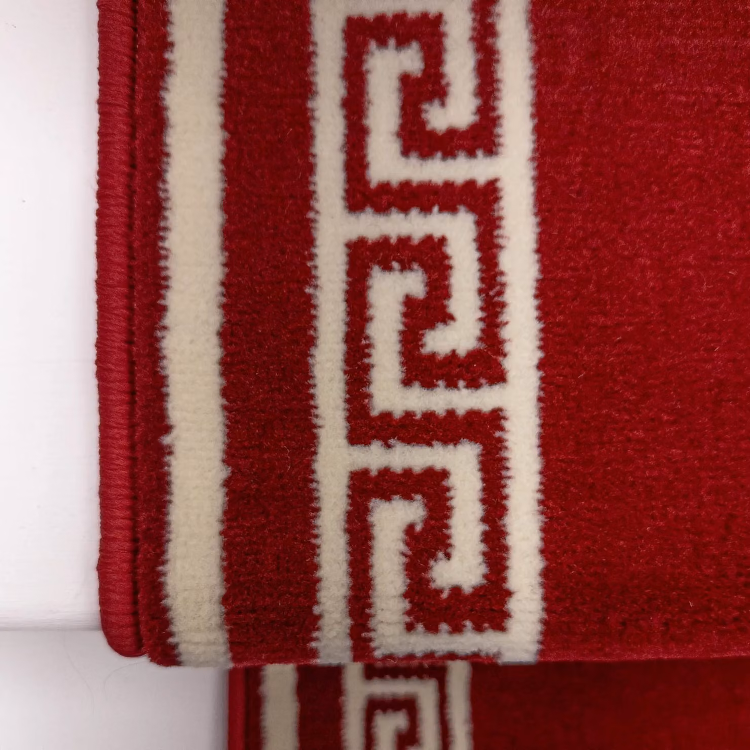 runrug Soft and Durable Stair Runner Carpet in Red, W: 80 cm x L: 510 cm – 11