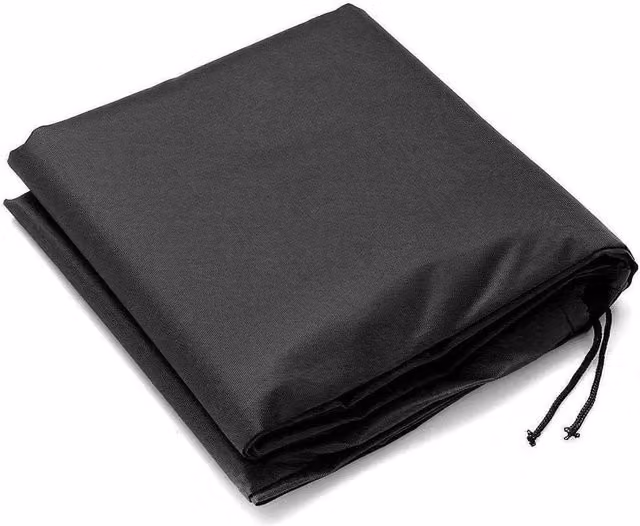 KORVIXA Waterproof 3-Seater Patio Sofa Cover in Black, W/D/H: 162 x 66 x 89 cm – 1