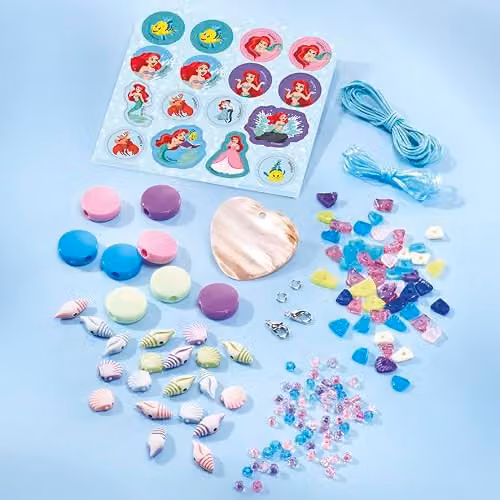 Totum Disney Princess Ocean Jewels Jewellery Craft Set in Purple and Multicolour – 2