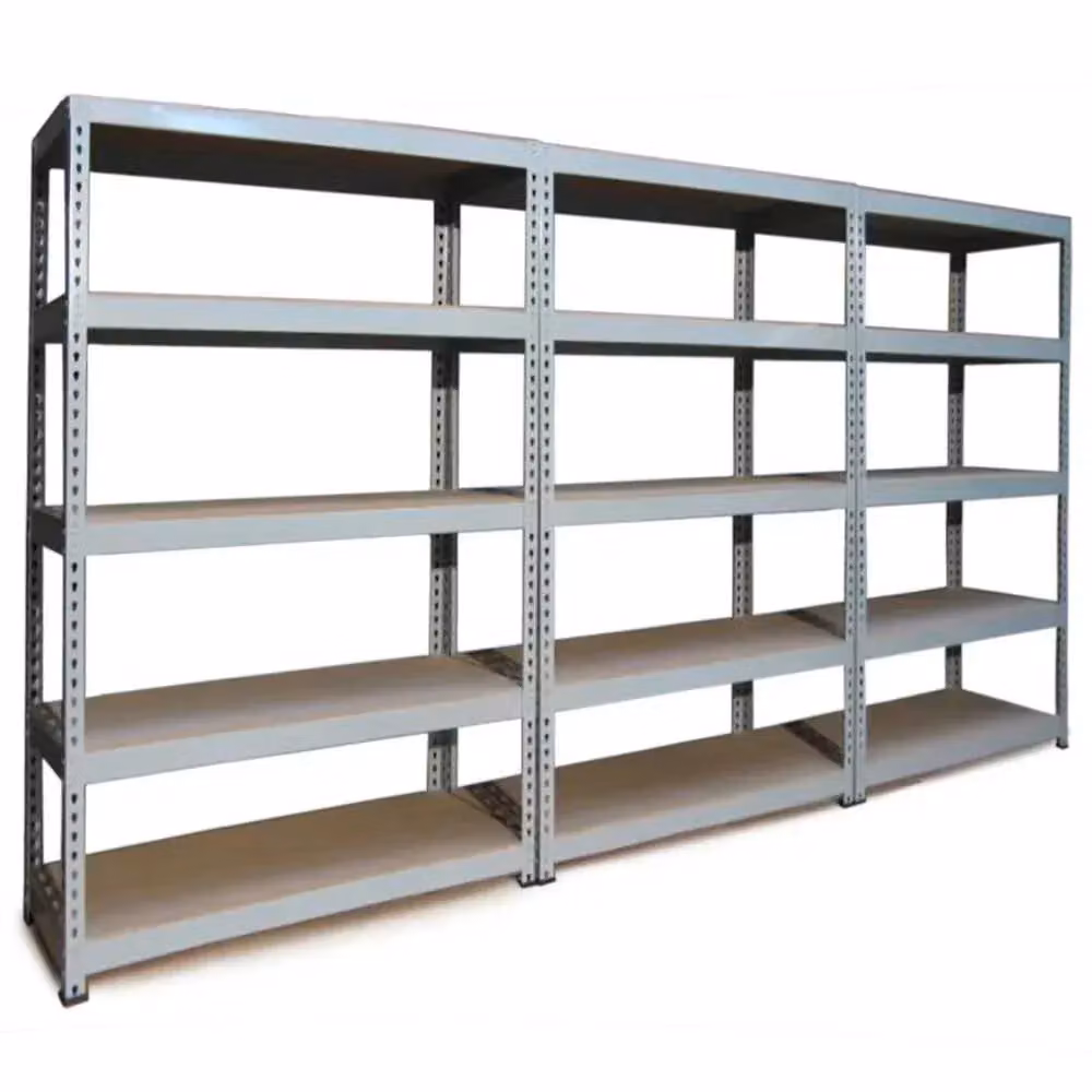 Monstershop Q-Rax Industrial Shelving Unit, Grey, W/D/H: 120 x 50 x 180 cm – 2