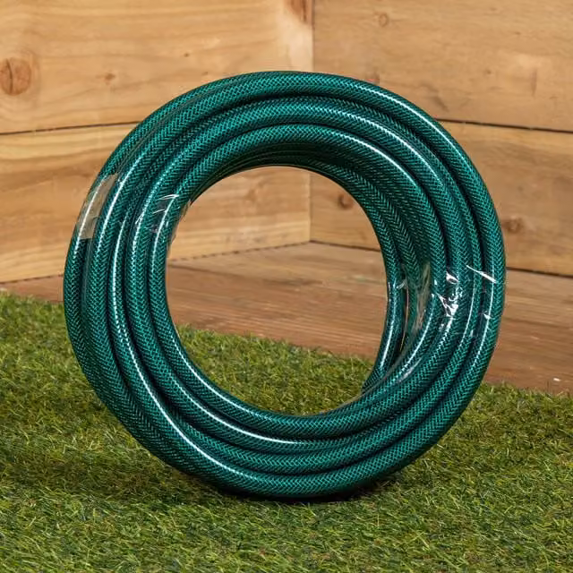 Samuel Alexander 15m Reinforced Kink Resistant Garden Hose Pipe in Green