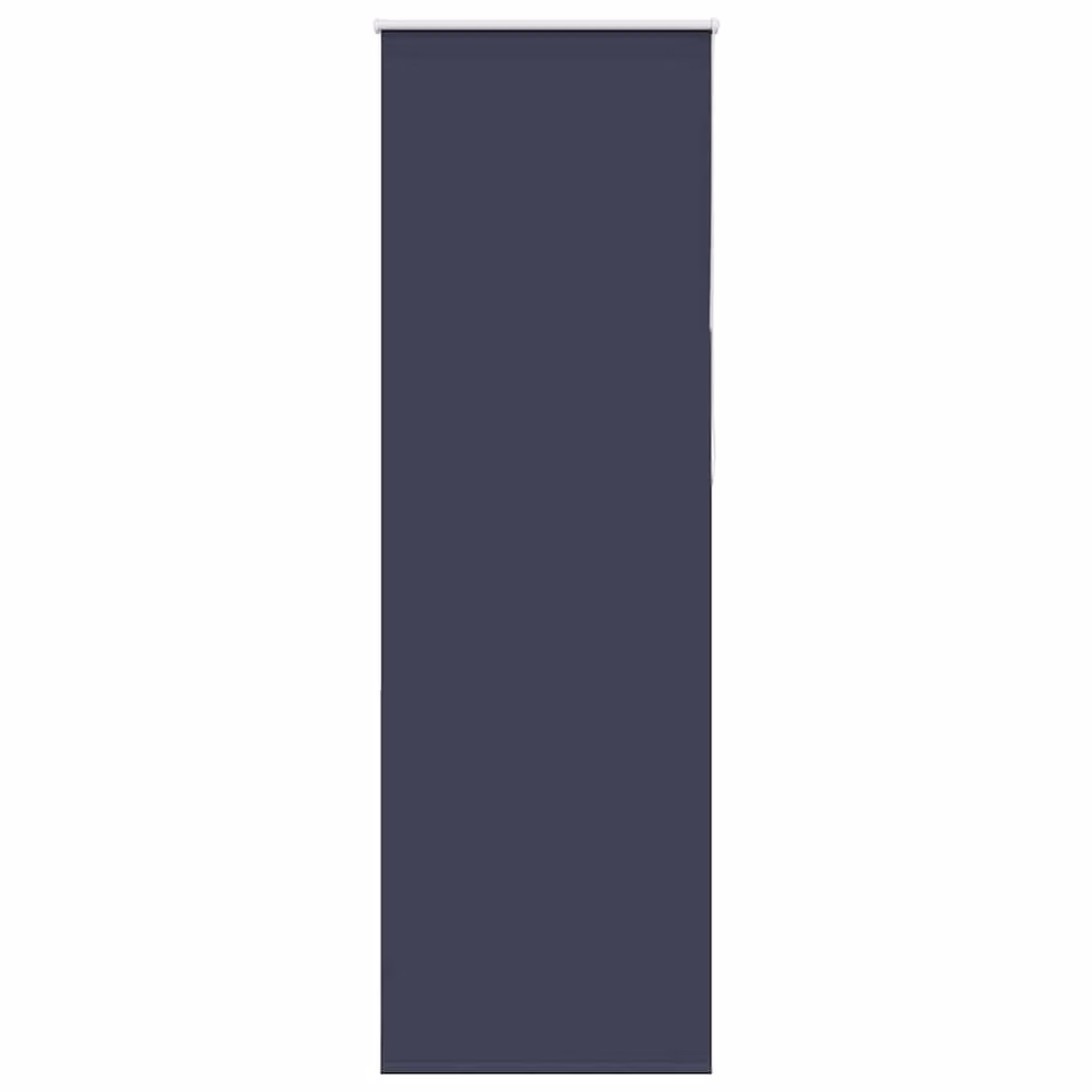 Berkfield Home Blue Polyester Blackout Roller Blind, W: 85 cm, H: 230 cm – 1