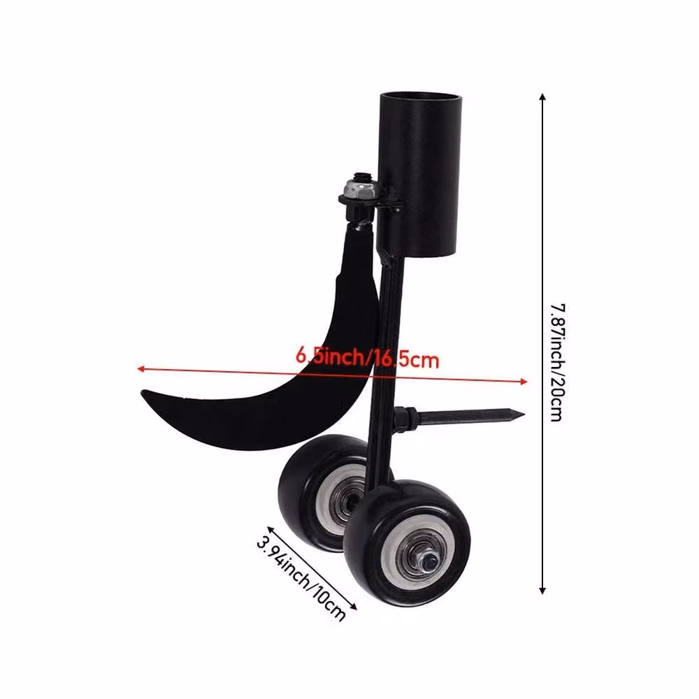 SPETLEK Manual Hook Weed Remover and Patio Crevice Weeder with Handle, Black, 1 kg – 2
