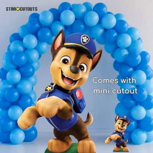 Star Cutouts SC4605 Paw Patrol Chase Police Pup Cardboard Cutout, Height: 133 cm, Multicolour – 2