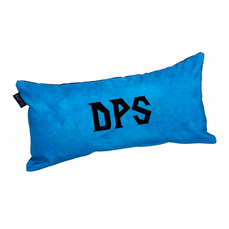DPS Game Over Memory Foam Gaming Back Cushion in Blue and Red