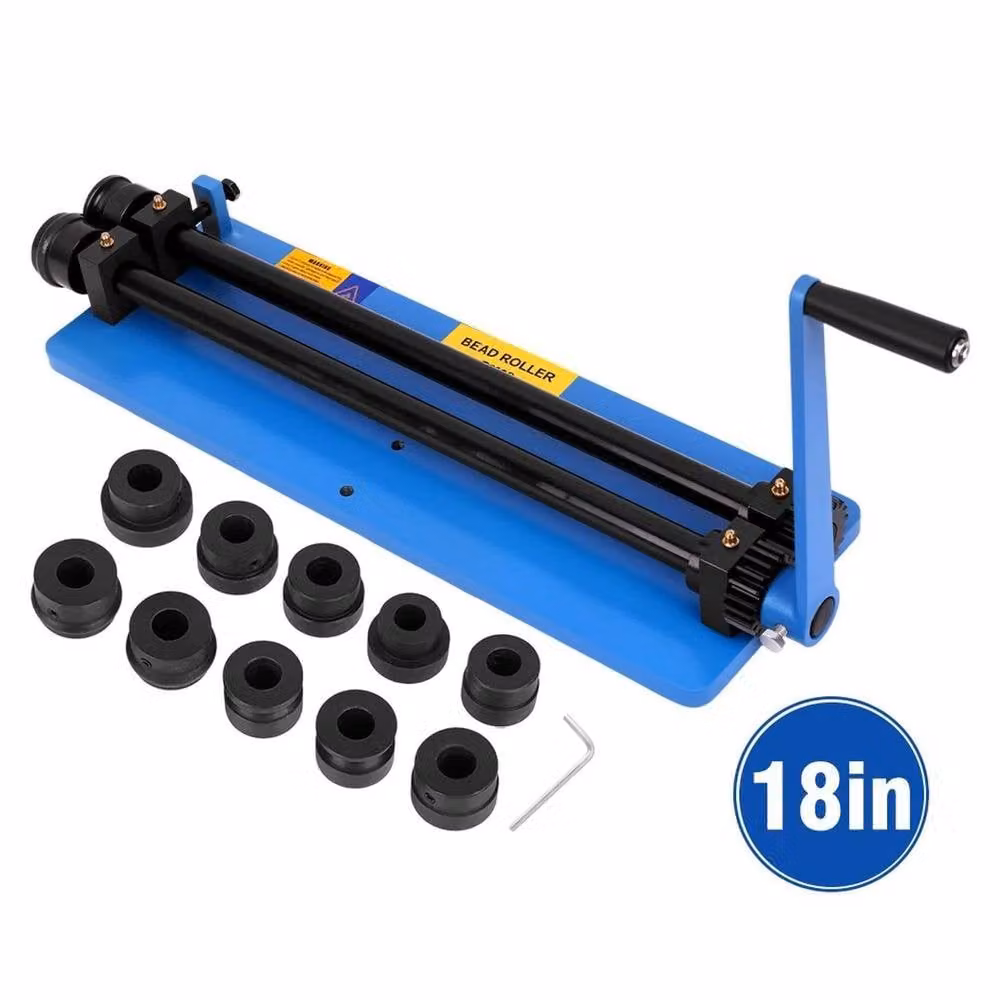 SPETLEK 18 inch Sheet Metal Bead Roller Former Swager in Blue – 2