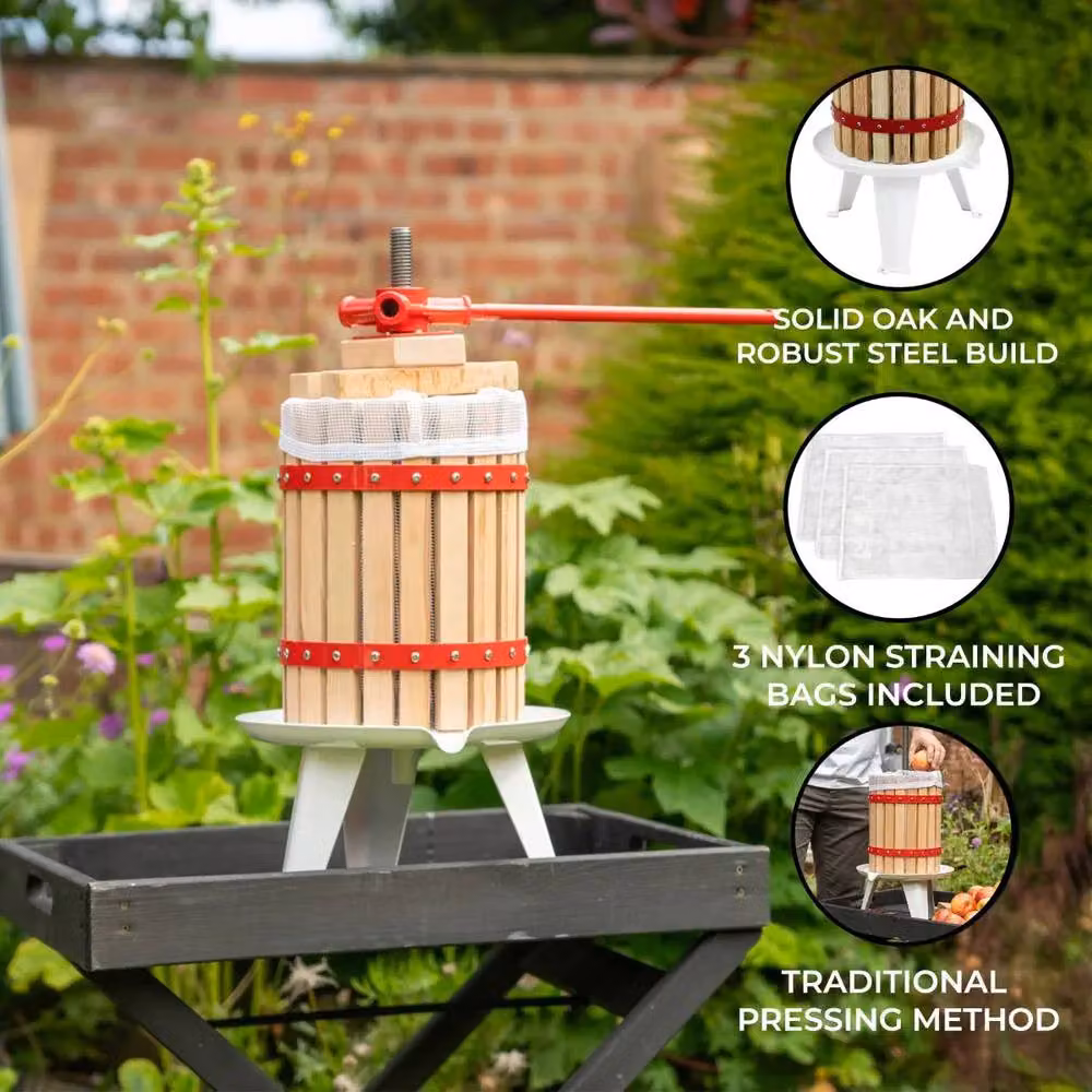 Monstershop KuKoo 18 Litre Fruit Press in Red – 2