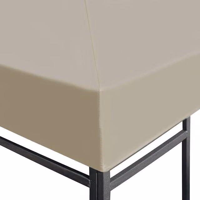 Berkfield Home Gazebo Top Cover, Beige, 3 x 3 m – 1