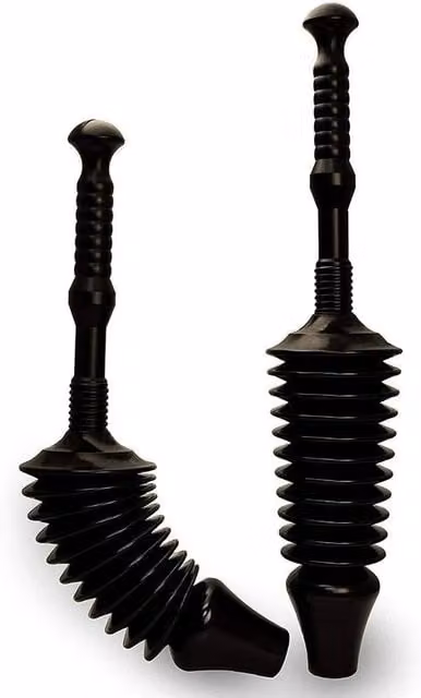 Vogrex Black Toilet Plunger Unblocker Air Pump Drain Blockage Tool – 1