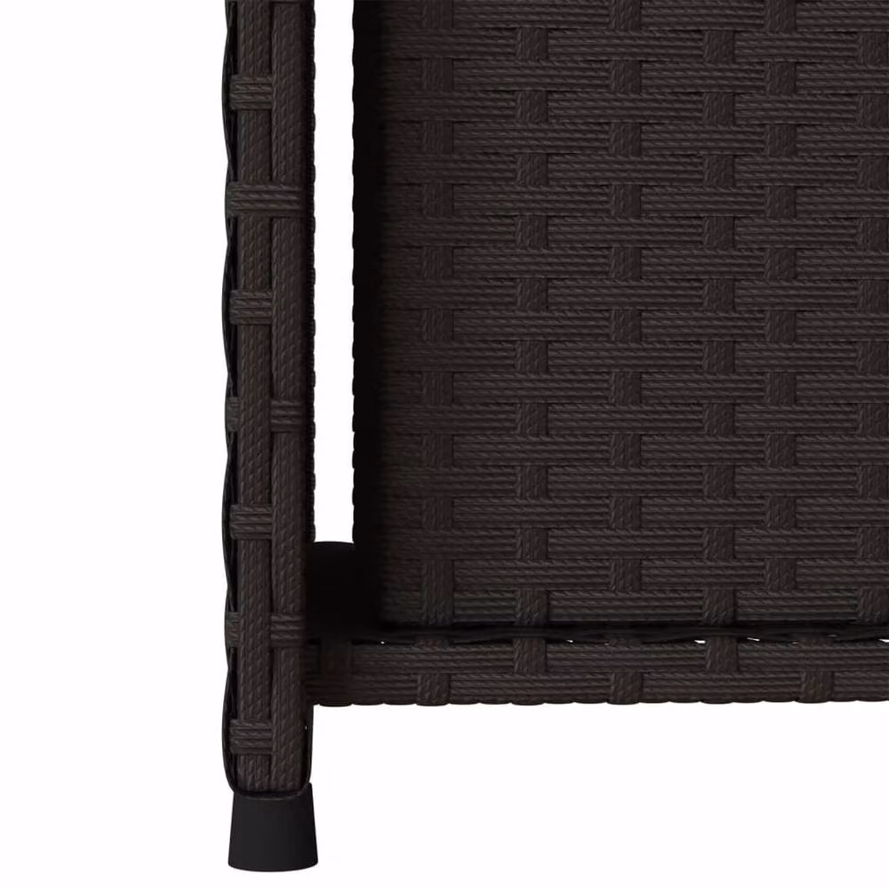 Berkfield Home Black Poly Rattan Garden Storage Cabinet with Internal Drawers and Shelves W/D/H: 50 x 55 x 115 cm – 3
