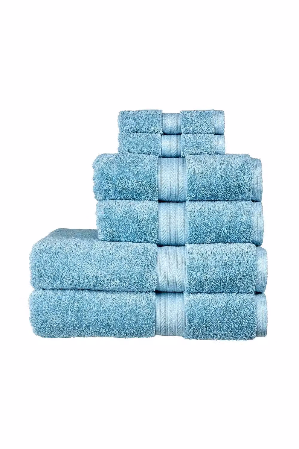 Christy Renaissance Luxury 675GSM Egyptian Cotton Bath Sheet in Mid Blue – 2