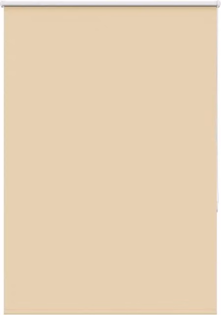 Berkfield Home Blackout Roller Blind in Beige Polyester, W: 105 cm, H: 150 cm