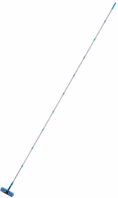PAWNORA Blue Telescopic Squeegee Cleaner with Scraper and Microfibre Head – 1