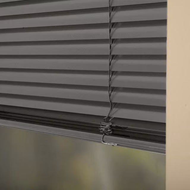 Premier Made To Measure 25mm Aluminium Venetian Blind in Cool Grey