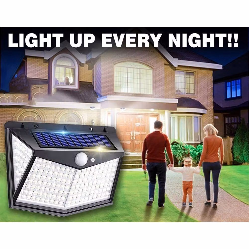 Nordara Solar Powered LED Garden Light with Motion Sensor in Black – 5