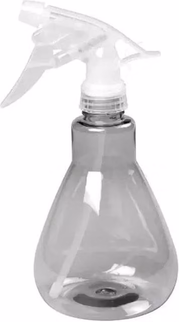 NESTLUNE Set of 10 Clear Plastic Manual Trigger Spray Hand Sprayers, 1L Each – 1