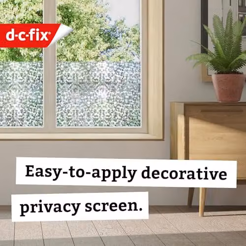 d-c-fix Self-Adhesive White Privacy Window Film, W: 45 cm x L: 2 m – 2