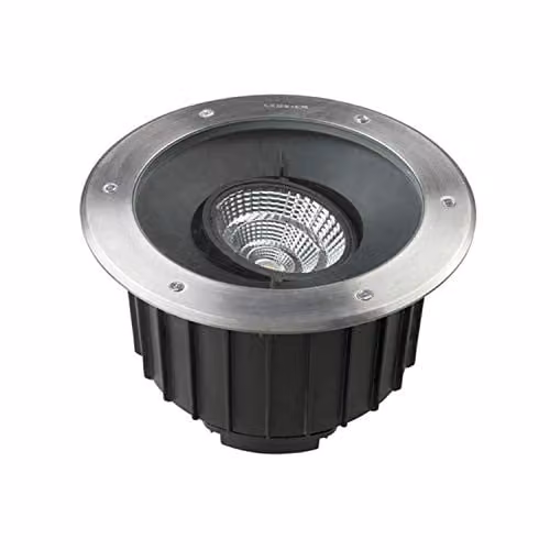Netlighting Gea Dimmable Outdoor LED Ground Recessed Light, Grey, 30 cm, 4075 lm, 4000K, IP67 – 1