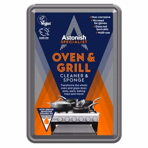 Astonish Premium Edition Oven and Grill Cleaner with Sponge, 250g, Multicolour – 1