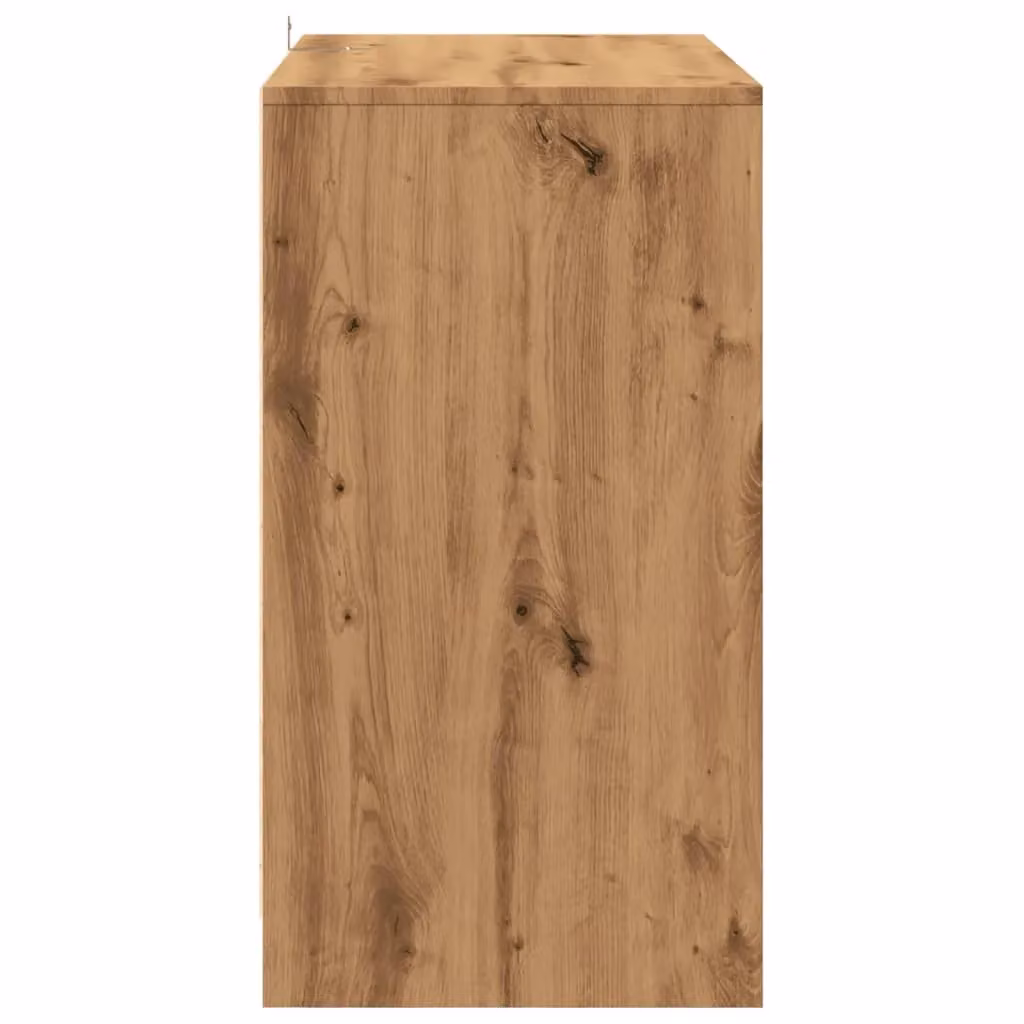 Berkfield Home Artisan Oak Sideboard in Brown, W/D/H: 70 x 41 x 75 cm – 3