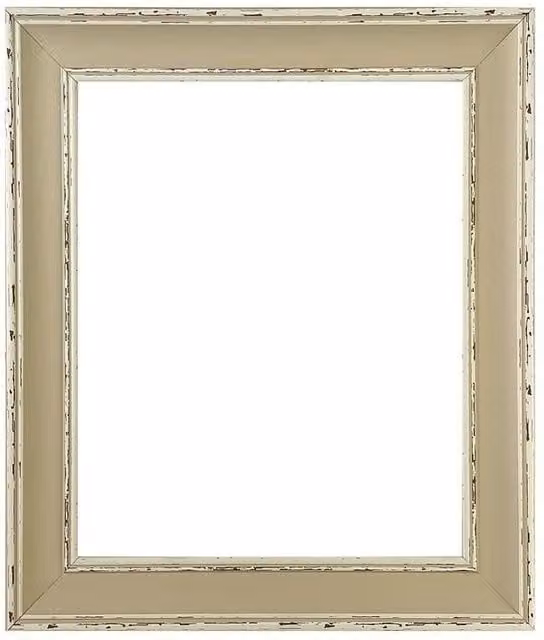 Frames & Mirrors 4U Scandi Blue Single Rectangular Photo Frame in Light Stone, W: 50.8 cm x H: 50.8 cm