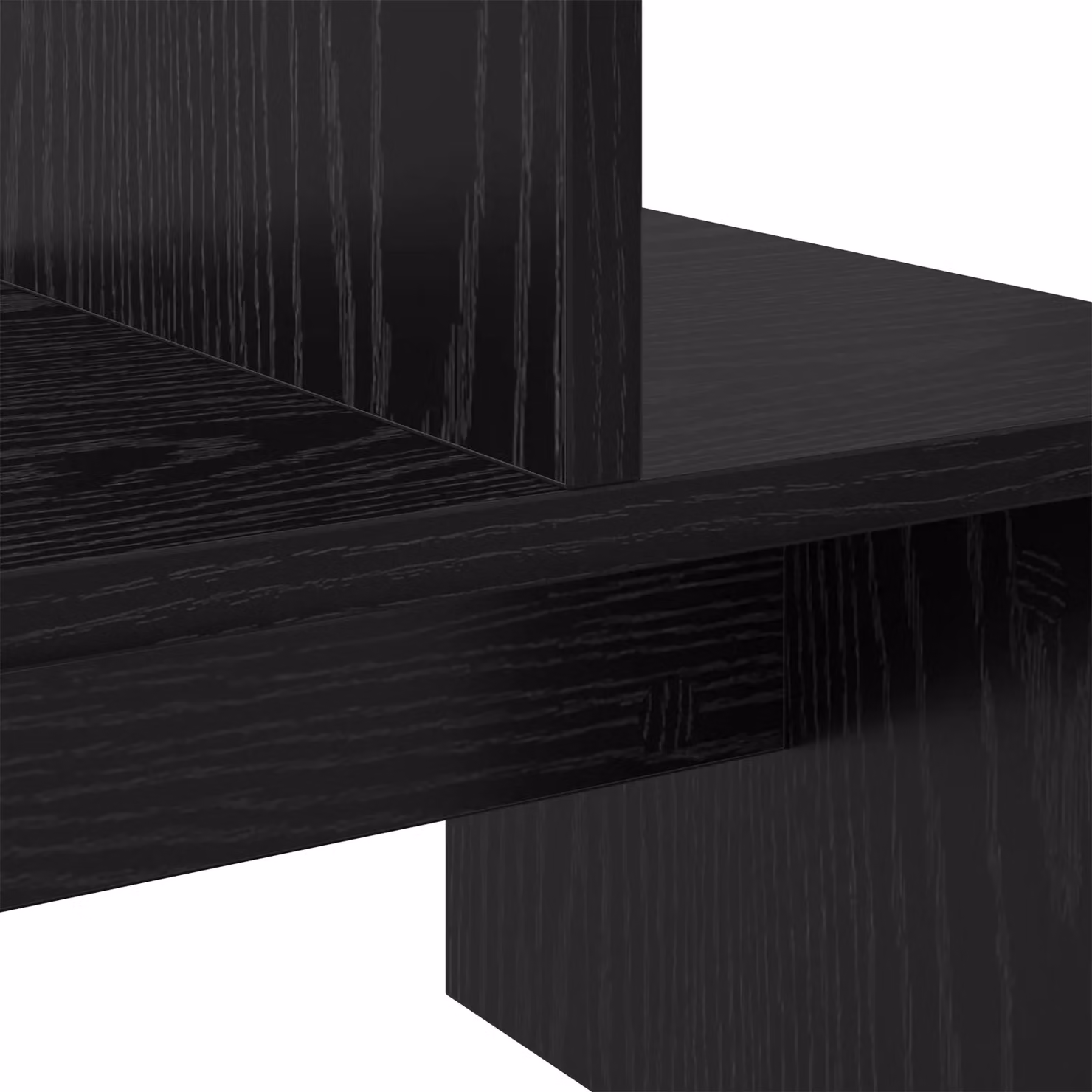 Berkfield Home Modern TV Cabinet in Black Oak, W/D/H: 180 x 43 x 43 cm – 4